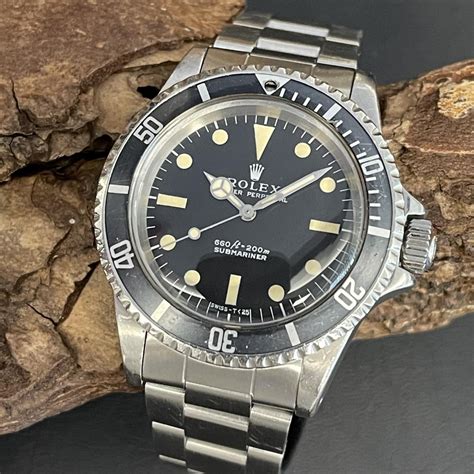 rarest rolex submariner watches|vintage Rolex Submariner no date.